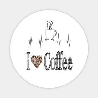 I Love Coffee Magnet
